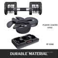 Wholesale Hex Rubber Fitness Weight Training All Steel Gym Neoprene Black Painted Kettle Bell Vinyl All Steel Dumbbell